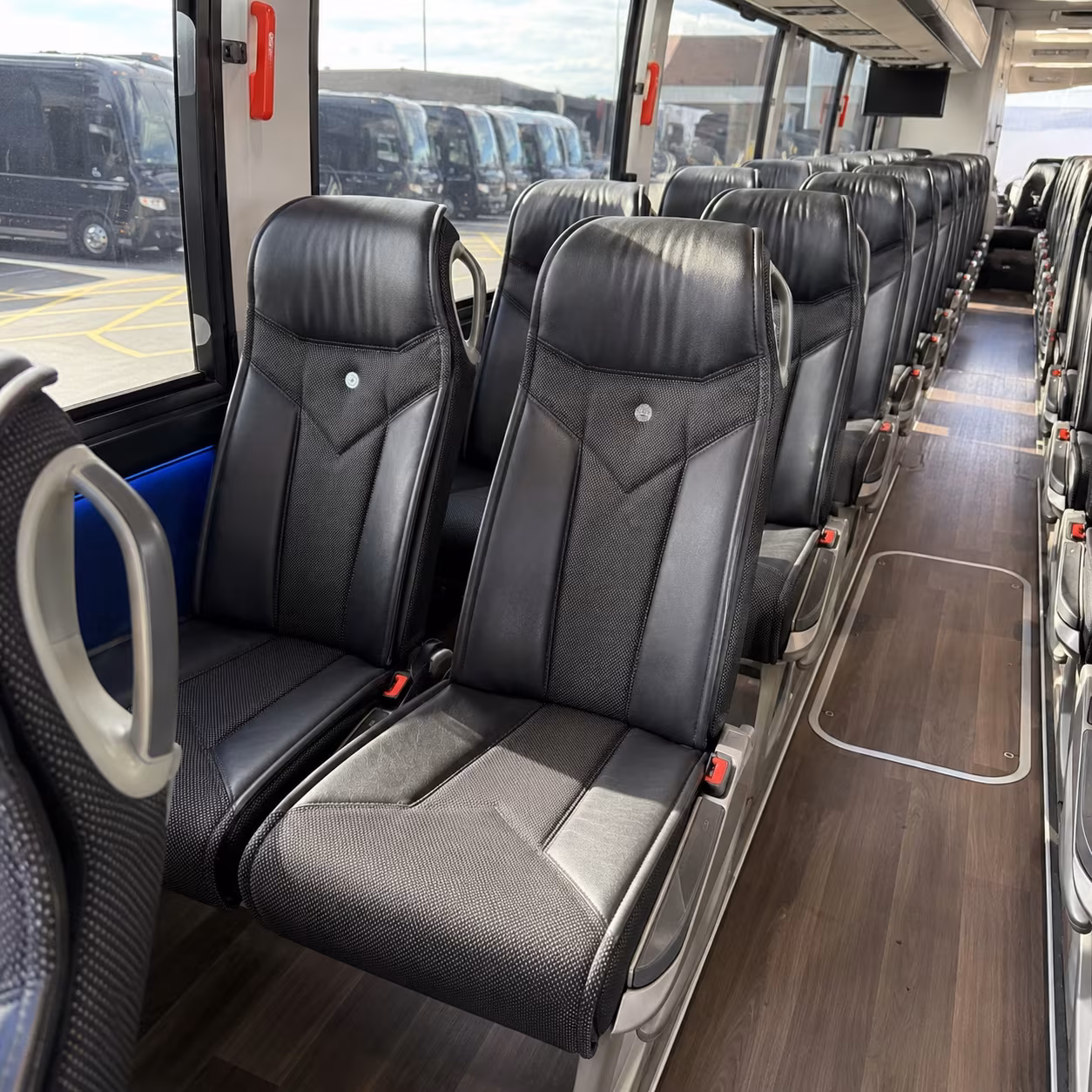 newport news charter bus rental inside