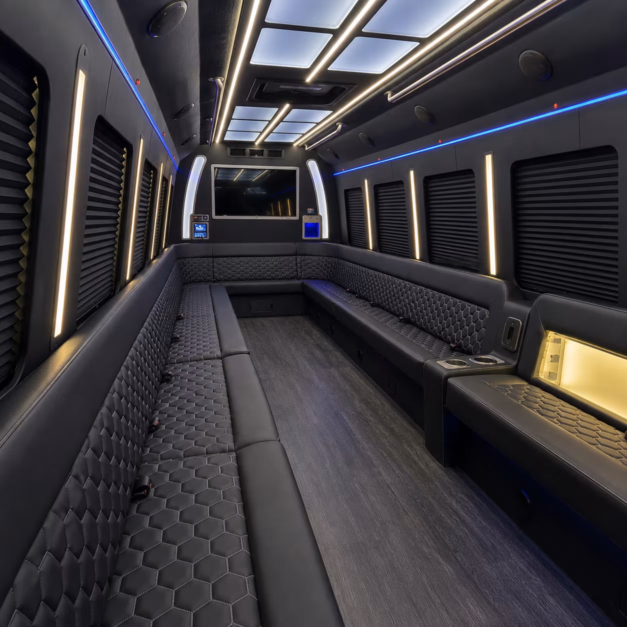 newport news party bus rentals inside