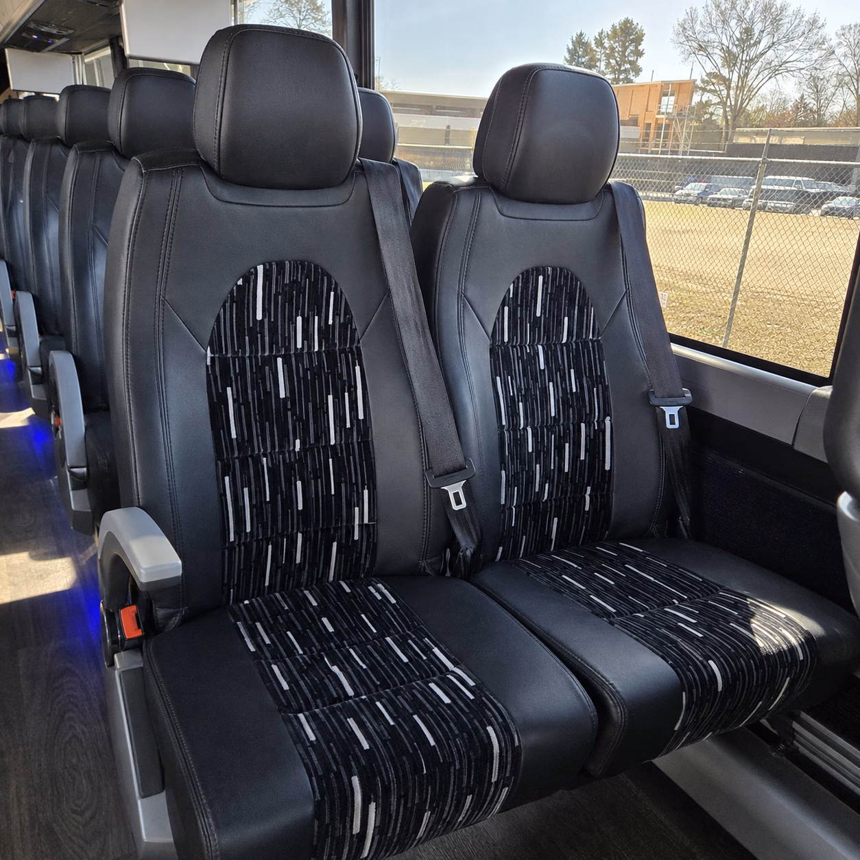 newport news religious group transportation onboard seating