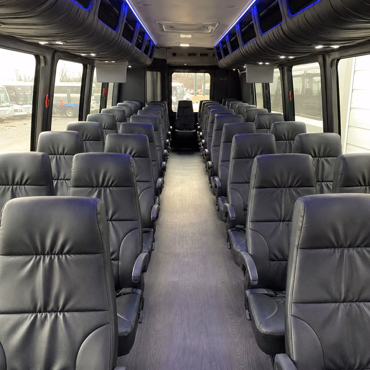 newport news wedding transportation onboard seating
